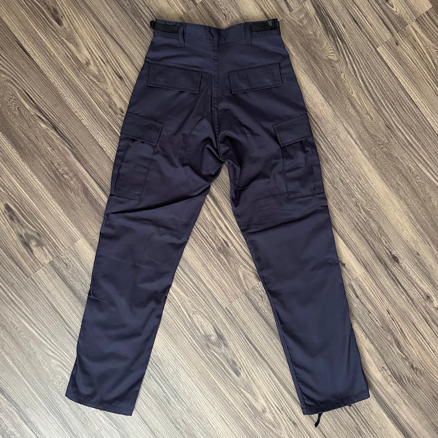 Unisex Solid Cargo Pant - Navy